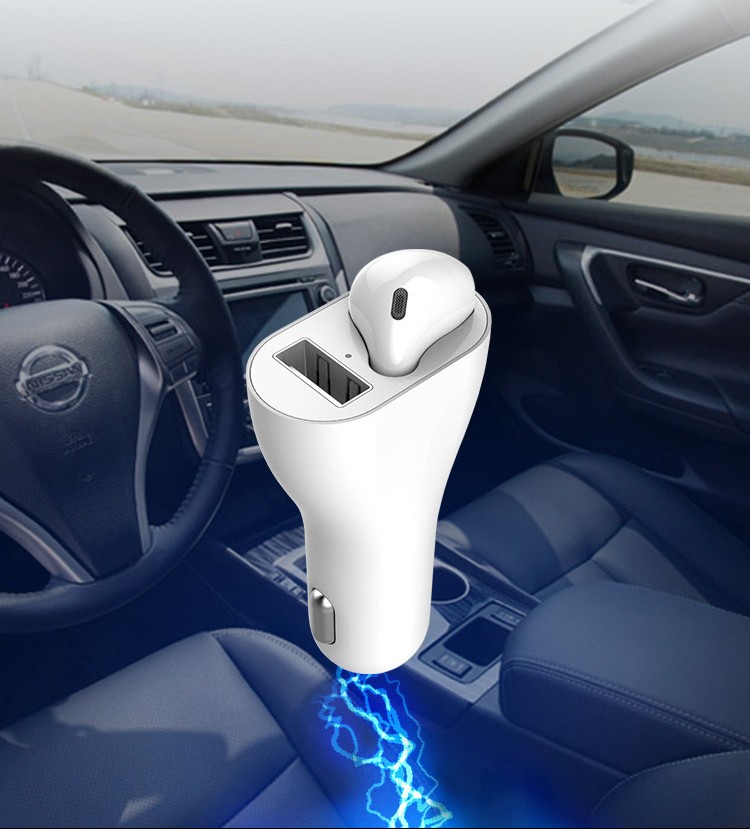 TWS Earbuds Car Charger