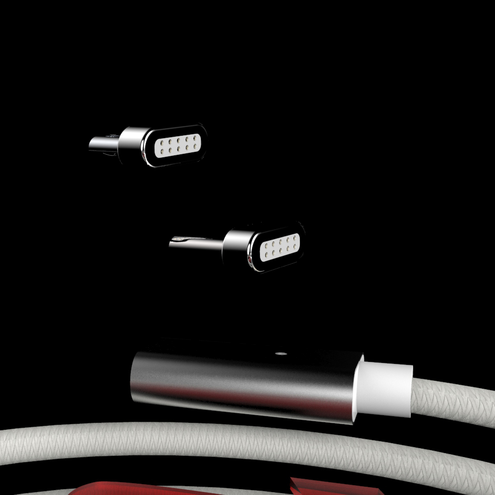 磁铁充电线 USB磁铁数据线 自由转换接口 多用途