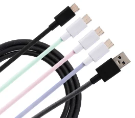 Cable de carga de teléfono móvil biodegradable y ecológico