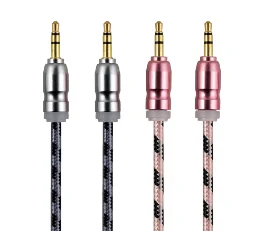 Nylon weave 3.5mm audio line Connecting line